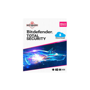 Bitdefender Total Security 2024 (5-Device) (1-Year Subscription) – Android | Mac | Windows | iOS